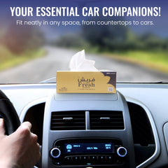 مناديل الوجه المنعشة عبوة 200 منديل، 10 قطع