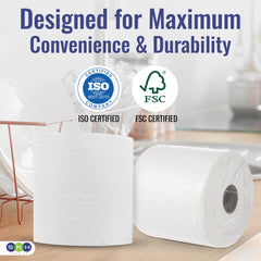 Maxi Roll 900GRM Plain (LMT) 2-Ply – 1x6 Rolls | Premium Kitchen & Cleaning Roll