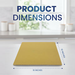 Square Cake Boards – Bulk Packs | Premium Cake Base for Bakery & Dessert Display