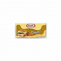 KRAFT SLICE CHEESE ORIGINAL 400GM