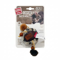 Ball Catch & Scratch Eco line with Slivervine Leaves and Leatherette