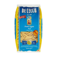 De Cecco Penne Rigate No. 41 Pasta – 12 x 1KG Packs (Italy)