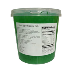 Green Apple Popping Boba Bubble Tea Taiwan 3.4KG