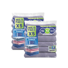 Microfiber Cleaning Cloth – 5 PCS PKT | 40x40 cm