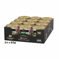 Purina Pro Plan Adult Sterilised Maintenance, Wet Cat Food, Terrine with Salmon and Tuna, 24 x 85g