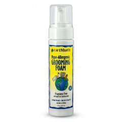 earthbath® Waterless Grooming Foam for Dogs & Puppies, Hypo-Allergenic & Fragrance Free, Made in USA, 8 oz pump