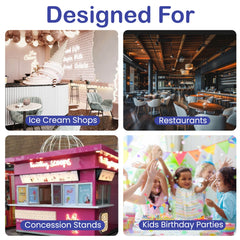 Paper Ice Cream Cup 4 OZ With Dome Lid 1X1000 Pieces - Your One Stop Solution UAE