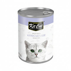 Kit Cat Wild Tuna Kitten Mousse Canned Cat Food 400g