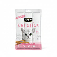 Kit Cat Grain Free Cat Stick Salmon & Seafood 15g