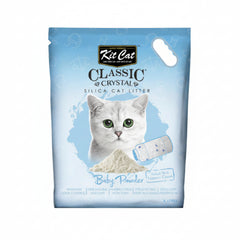 Kit Cat Classic Crystal Cat Litter – Baby Powder (5 Litres)