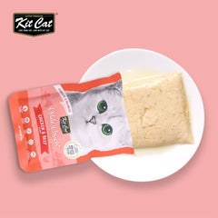 Kit Cat Petite Pouch 70g – Chicken & Beef