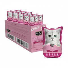 Kit Cat Petite Pouch 70g – Tuna & Beef