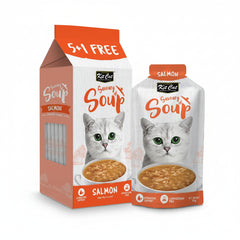 Kit Cat Savoury Soup Salmon 300g ( 6 X 50g )