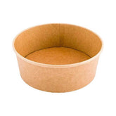 Kraft Salad Bowl With Pet Lid 1300ML 1X300 Pieces - Your One Stop Solution UAE