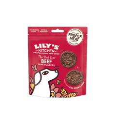 Lily's Kitchen The Best Ever Beef Mini Burgers Dog Treats 70G