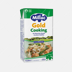 MILLAC GOLD COOKING CREAM 1LTRX12PKT