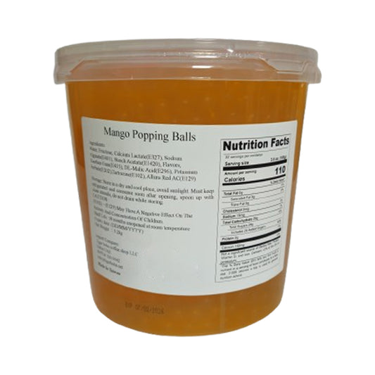 Mango Popping Boba Bubble Tea Taiwan 3.2KG