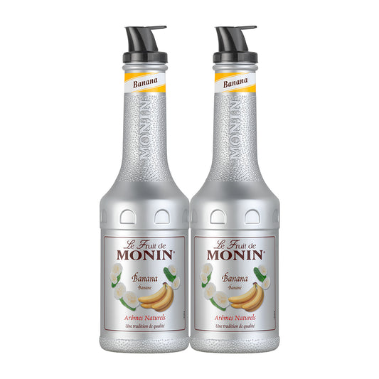 Monin Banana Fruit Mix Puree 1 Liter