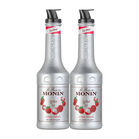 Monin Lychee Fruit Mix Puree 1 Liter