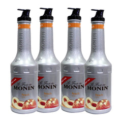 Monin Peach Fruit Mix Puree 1 Liter