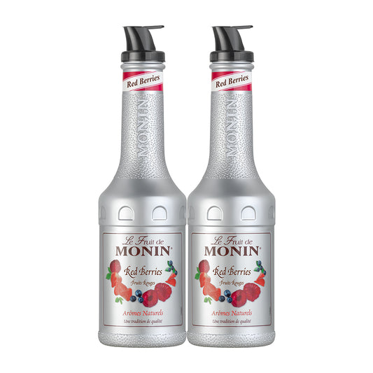 Monin Red Berries Fruit Mix Puree 1 Liter