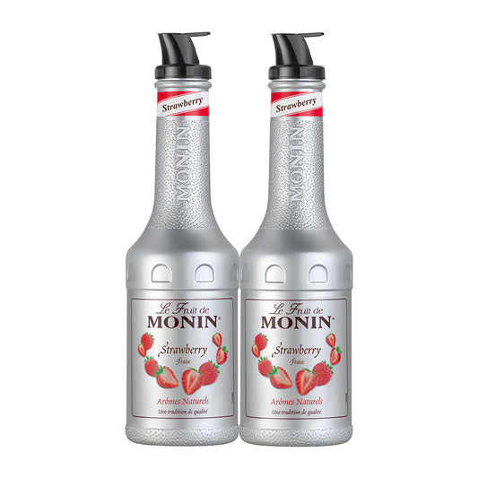 Monin Strawberry Fruit Mix Puree 1 Liter