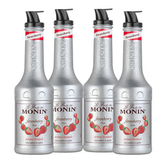 Monin Strawberry Fruit Mix Puree 1 Liter