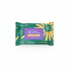 NurturePro AG+ Silver Pet Wet Wipes -Lavender (10 Sheets/ Pack)