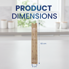 Paper Bag with Window – Brown | Durable Takeaway Paper Bag