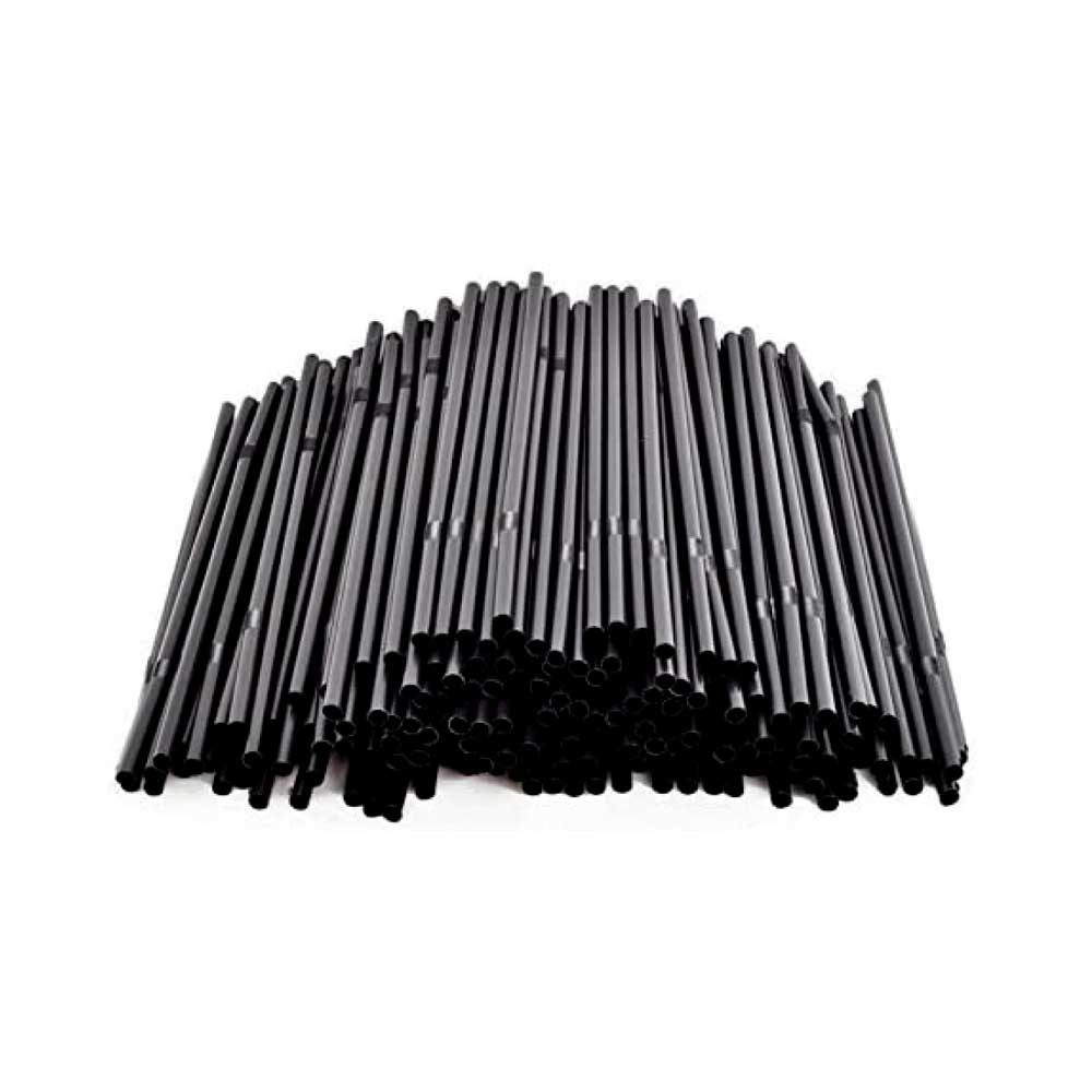 Straw Black Wrapped 6MM 20X500 Pieces - Your One Stop Solution UAE