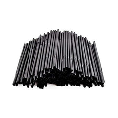Straw Black Wrapped 6MM 20X500 Pieces - Your One Stop Solution UAE