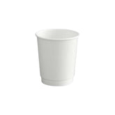 Coffee Cup White 8 Oz Double Wall 20X25 1X500 Pieces - Your One Stop Solution UAE