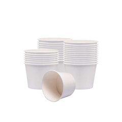 Paper Ice Cream Cup 8 OZ With Dome Lid 1X1000 Pieces - Your One Stop Solution UAE