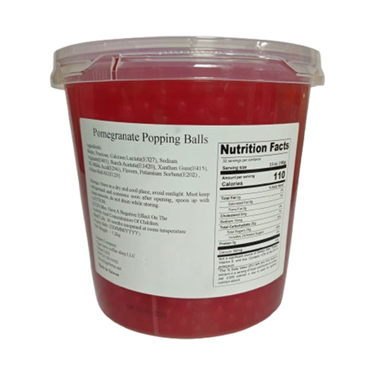 Pomegranate Popping Boba Bubble Tea Taiwan 3.2KG