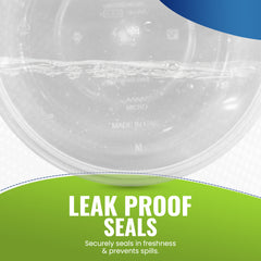 Clear Round Microwave Container 225CC With Lid