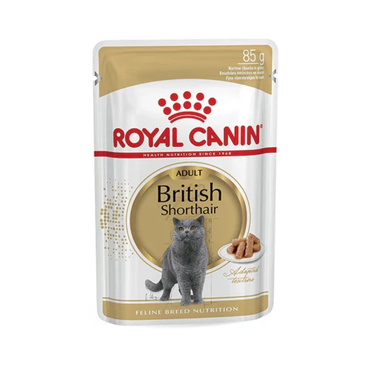 Royal Canin Feline Breed Nutrition British Shorthair (WET FOOD - Pouches)