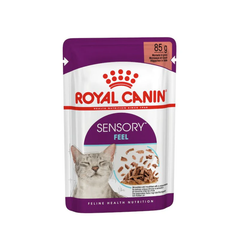 Royal Canin Feline Health Nutrition Sensory Feel Gravy (Wet Food - Pouches) 12 x 85 g