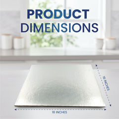 Square Cake Boards – Bulk Packs | Premium Cake Base for Bakery & Dessert Display