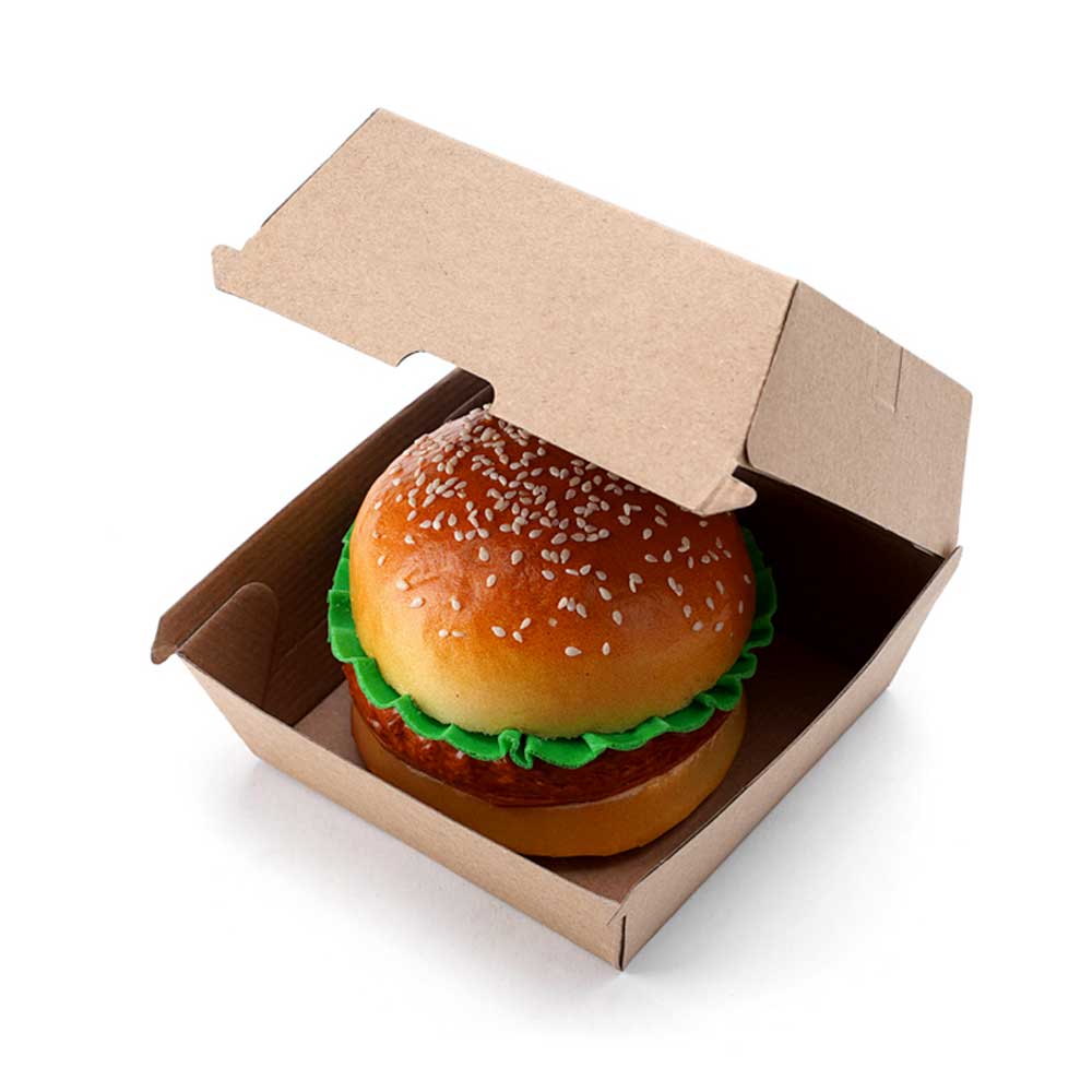Endura Burger Box Brown 105X102X83 1X250 Pieces - Your One Stop Solution UAE