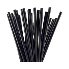 Straw Black Wrapped 8MM 20X500 Pieces - Your One Stop Solution UAE