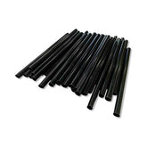 Straw Black Wrapped 8MM 20X500 Pieces - Your One Stop Solution UAE