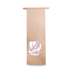 Tin Tie Bags Brown – Small, Medium & Large | Food Packaging Supplies