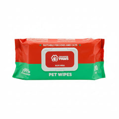 Thunder Paws Aloe Vera Sanitary Pet Wipes Suitable for Cats and Dogs 80PCS