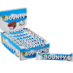 Bounty Milk Chocolate Bars, 57g Pack of 24