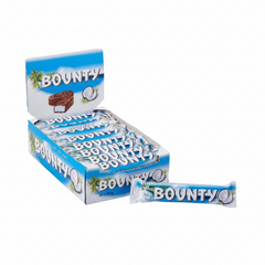 Bounty Milk Chocolate Bars, 57g Pack of 24