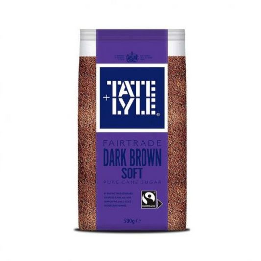 Tate & Lyle Dark Brown Sugar – 500g x 10 Pack