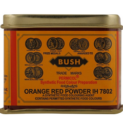 BUSH Orange Red Powder, 100Gm