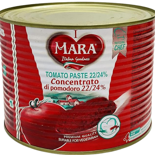 Mara Italian Tomato Paste – 6 x 2.2kg Cans
