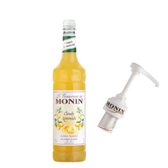 Monin Cloudy Lemonade Syrup in PET Bottle – 1LTR | Limited Time Offer + Free Monin Syrup Pump for PET Bottles