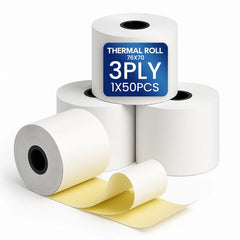 Thermal Roll 76x70mm – 2PLY & 3PLY – 1x50 PCS